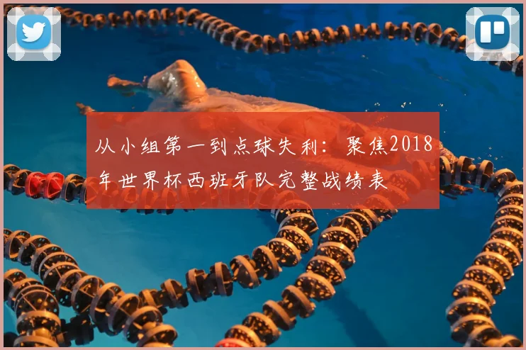 从小组第一到点球失利：聚焦2018年世界杯西班牙队完整战绩表